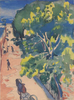 Лентулов Аристарх Васильевич. Южный пейзаж 